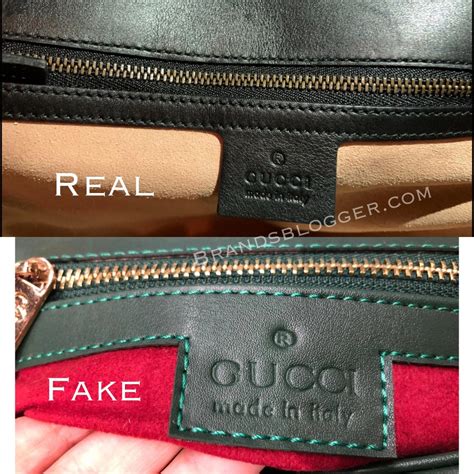 how can i tell if my gucci purse is real|gucci counterfeit bag.